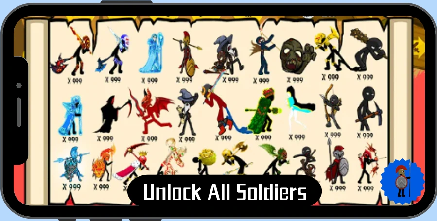 Unlocked All Soldiers