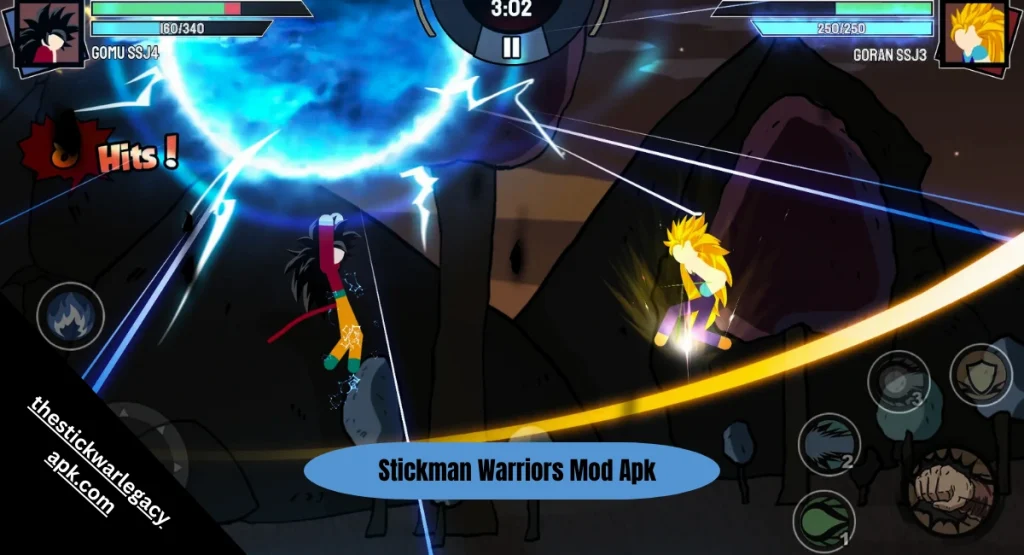 Stickman warriors Mod Apk